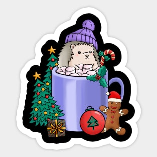 Cute and Lovely Animals with Christmas Vibes Sticker